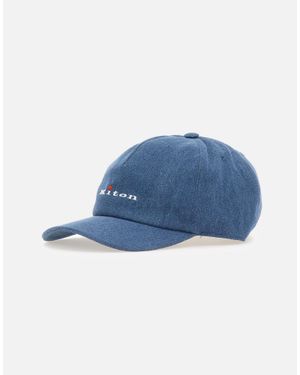 Kiton Cappello Da Baseball - Blu