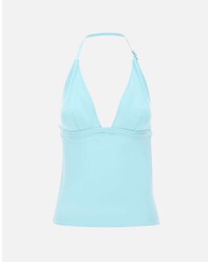 Courreges Top Bikini - Blu