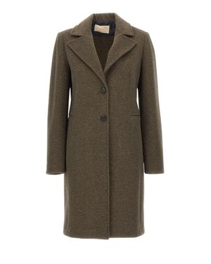 Kaos Cappotto Monopetto - Marrone