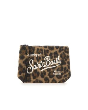 MC2 Saint Barth Pochette "Aline Felt" - Bianco