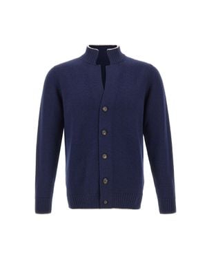 Eleventy Cardigan - Blu
