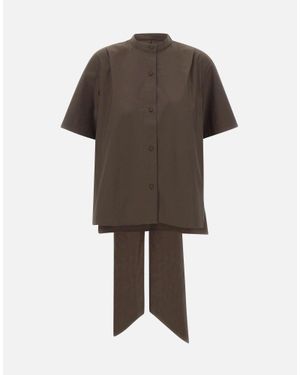 THE GARMENT Camicia "Cyprus Scarf" - Marrone