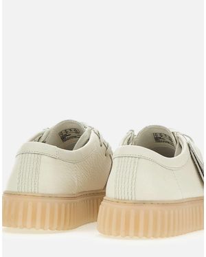 Clarks Stringata "Torhill Lo" - Bianco