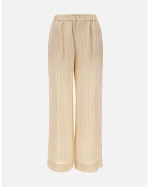 Herskind Pantaloni "Sander" - Neutro