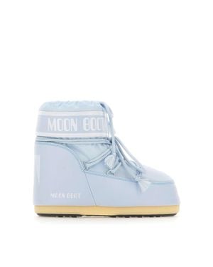 Moon Boot Stivali "Icon Low Nylon" - Blu