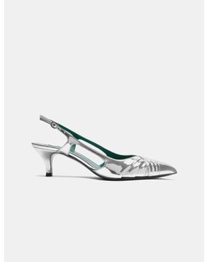 Florrie London Maude Slingback 50 - White