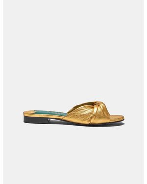 florrie-footwear Emma Flat 15 - Metallic