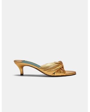 Florrie London Emma Mule 50 - Metallic