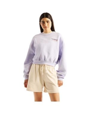 New Balance Fleece Mujer Sudaderas - Morado