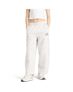 New Balance Fleece Trousers - Natural