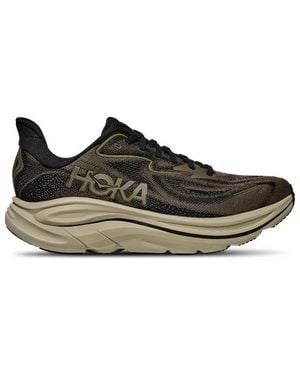 Hoka One One Clifton 10 Trainers - Black