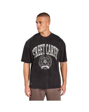 Street Cartel Vincente T-Shirts - Black