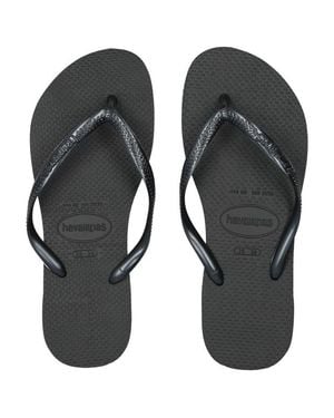 Havaianas Slim Slippers En Sandalen - Zwart