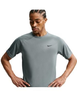 Nike Flex Dri-Fit Short-Sleeve Training Top Track Tops - Grey