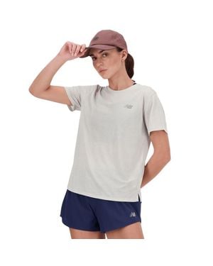 New Balance T-Shirts - Grey