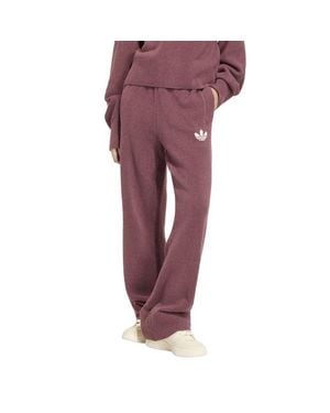 adidas Essentials Knit Pant Trousers - Red