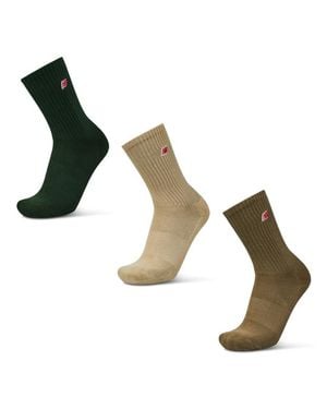 New Balance Crew 3 Pack Sokken - Metallic