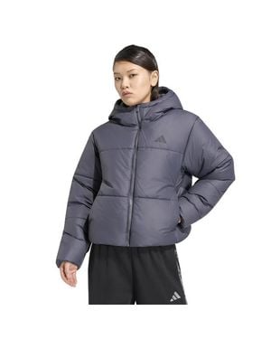 adidas Essentials Highloft Insulated Puffer Jassen - Blauw