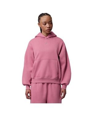 Nike Brooklyn Pullover Hoodie Hoodies - Roze
