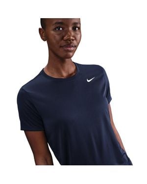 Nike Dri-Fit T-Shirt T-Shirts - Blauw