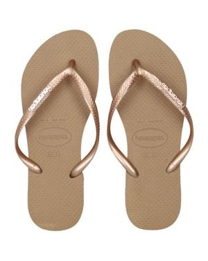 Havaianas Slim Flip-Flops And Sandals - Brown