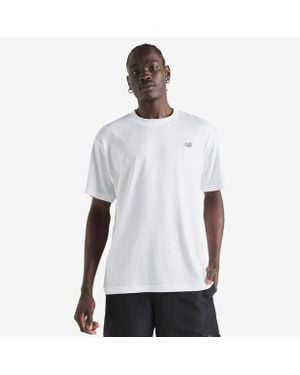 New Balance Essentials Hombre Camisetas - Blanco