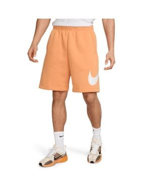 Nike Club Graphic Shorts - Orange