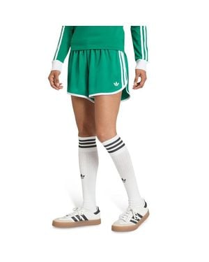 adidas 3 Stripes Shorts - Green