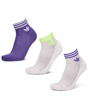 adidas Ankle 3 Pack Sokken - Blauw