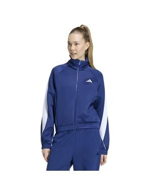 adidas Stadium Tracktop Femme - Bleu