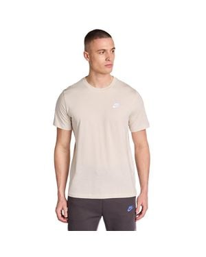 Nike Club T-Shirts - White