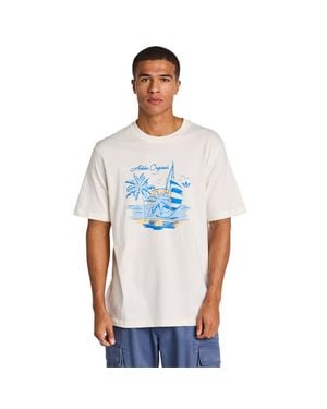adidas Graphics T-Shirts - White