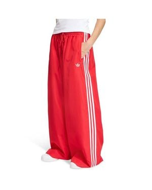 adidas Firebird Mujer Pantalones - Rojo