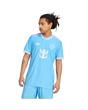 adidas Authentic Hombre Jerseys/Replicas - Azul