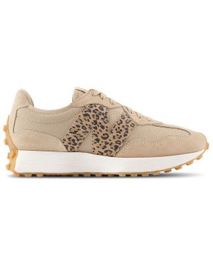 New Balance 327 Trainers - Natural