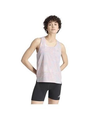 adidas Adi365 Animal Print Iconic Tank Top T-Shirts - Wit