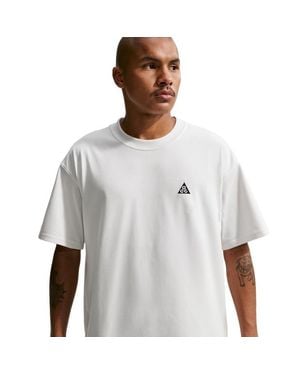 Nike Acg Short-Sleeve T-Shirt T-Shirts - Wit