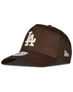 KTZ E-Frame Closed Back Mlb La Dodgers Caps - Brown