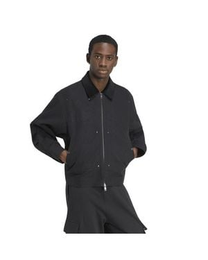 adidas Premium Essentials Bomber Jacket Jackets - Black