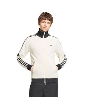 adidas Beckenbauer Track Top Hombre Tops De Pista - Blanco