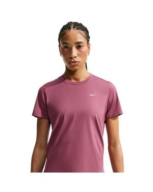 Nike Swift Dri-Fit Short-Sleeve Running Top - Purple