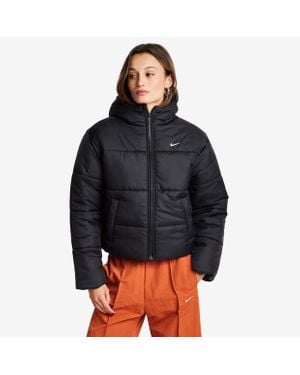 Nike Sportswear Classic Puffer Therma-Fit Loose Hooded Jacket - Black