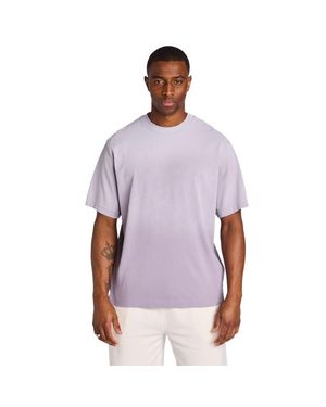 LCKR Heavyweight Distressed Relaxed Fit T-Shirts - Purple