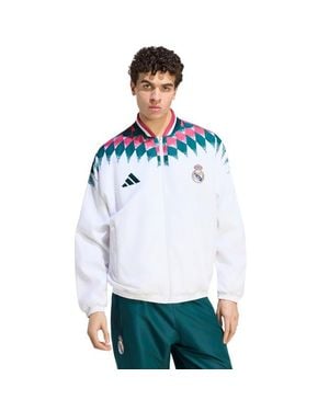 adidas Real Madrid Track Tops - Blue