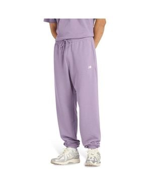 New Balance Terry Trousers - Purple