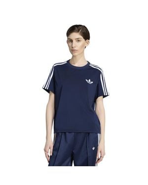 adidas Firebird Mujer Camisetas - Azul