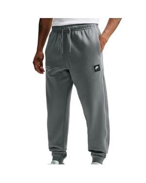 Nike Fleece Hombre Pantalones - Gris