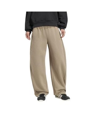adidas Essentials Contemporary Barrel Joggers Trousers - Natural