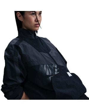 Nike Street Mujer Tops De Pista - Azul