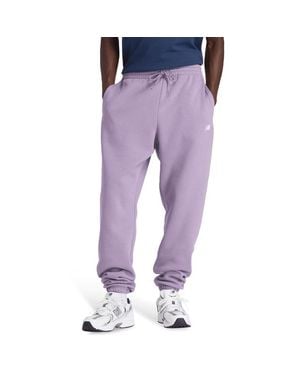 New Balance Fleece Trousers - Purple